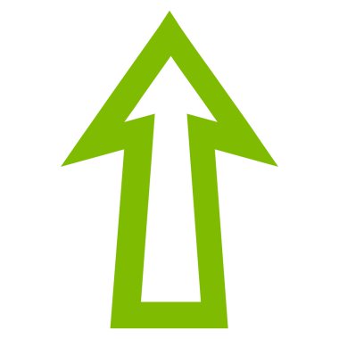 Anahat vektör simge yukarı ok