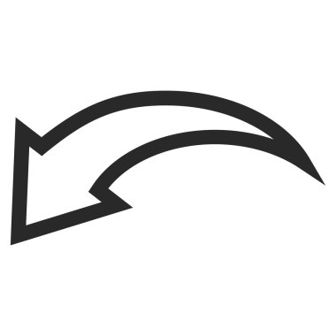 Kontur vektör simgesini geri almak