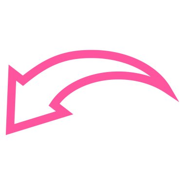 Kontur vektör simgesi geri al