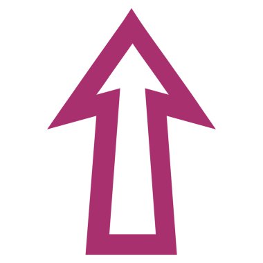 Anahat vektör simge yukarı ok