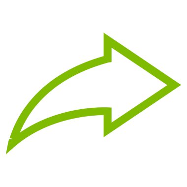 İnce çizgi vektör simge Yinele