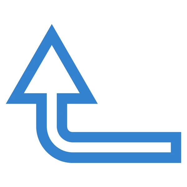 Icône de vecteur de contour de montée — Image vectorielle