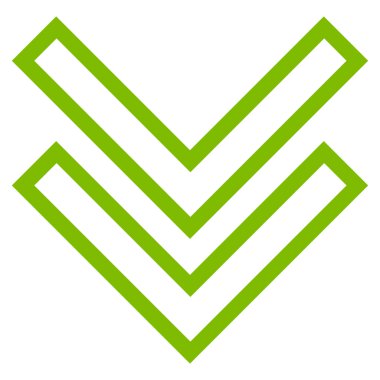 İnce çizgi vektör simgesi kaydır