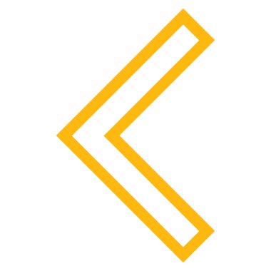 Ok ucu sol kontur vektör simgesi