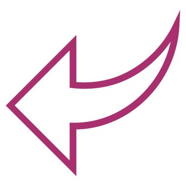 Kontur vektör simgesini geri almak