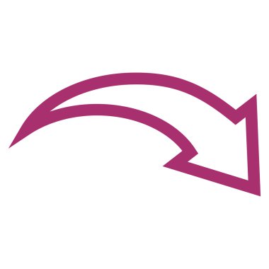 İnce çizgi vektör simge Yinele