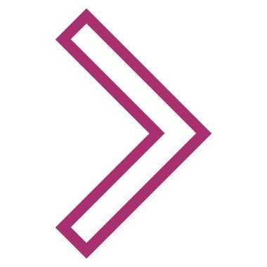 Ok ucu şu ince çizgi vektör simgesi