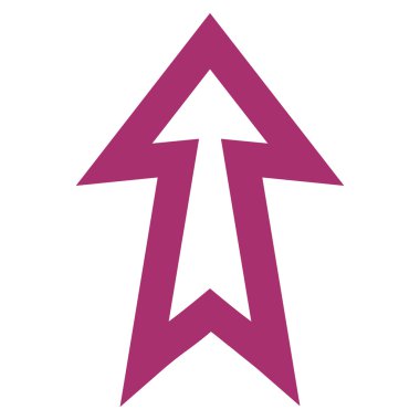 Anahat vektör simge yukarı ok