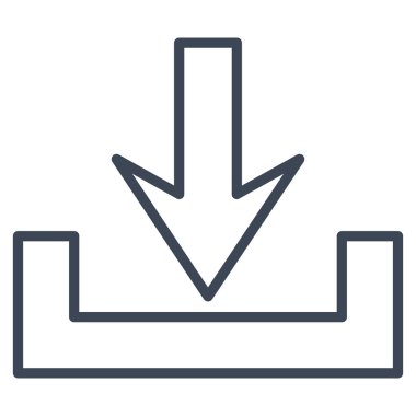 Kontur vektör simge indirme