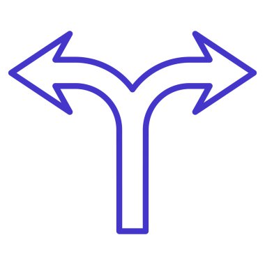 Seçimi ok sol şu ince çizgi vektör simgesi