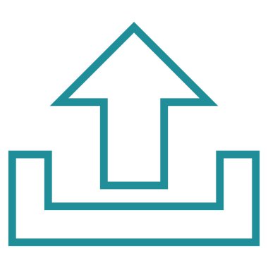 İnce çizgi vektör simge yüklemek