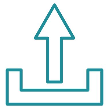 İnce çizgi vektör simge yüklemek