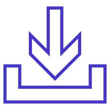 Kontur vektör simge indirme