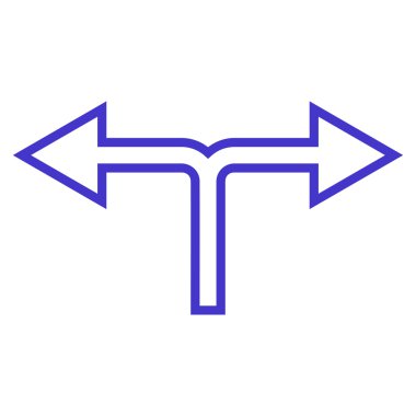 Seçimi ok sol şu ince çizgi vektör simgesi