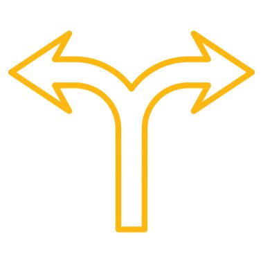 Seçimi ok sol şu ince çizgi vektör simgesi