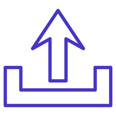 İnce çizgi vektör simge yüklemek