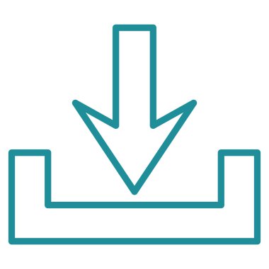 Kontur vektör simge indirme