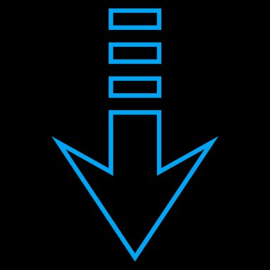 Kontur vektör simgesi gönder