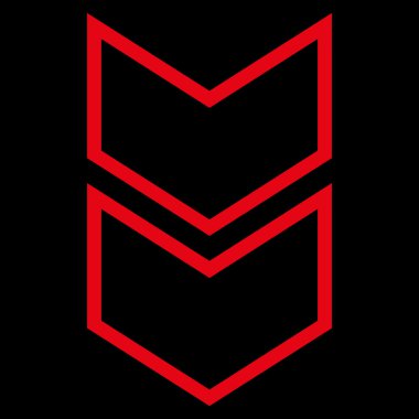 İnce çizgi vektör simgesi kaydır