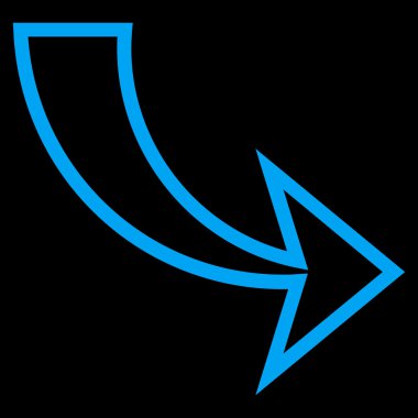 İnce çizgi vektör simge Yinele