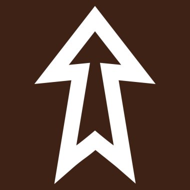 Anahat vektör simge yukarı ok