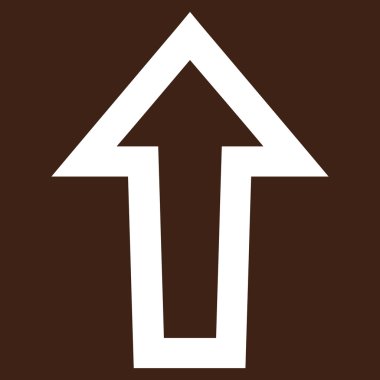 Anahat vektör simge yukarı ok