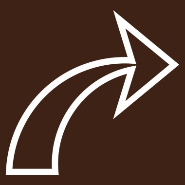 Kontur vektör simge Yinele