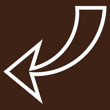 Kontur vektör simgesini geri almak