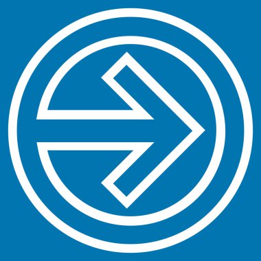 Alma anahat vektör simgesi