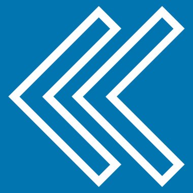 Shift sol kontur vektör simgesi