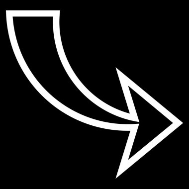 Kontur vektör simge Yinele