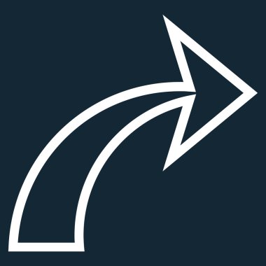 İnce çizgi vektör simge Yinele