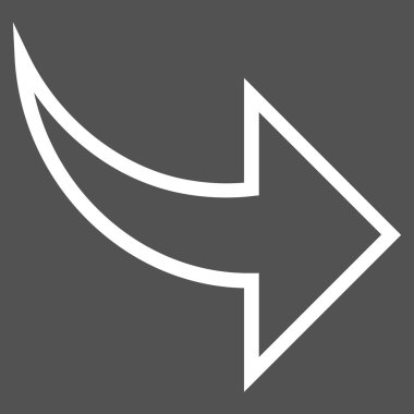 Kontur vektör simge Yinele