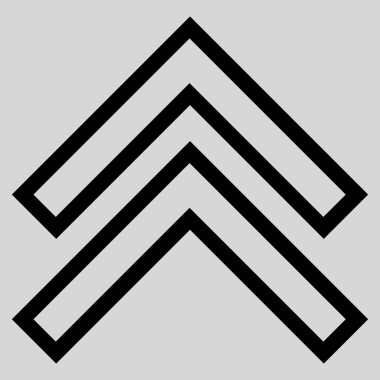 İnce çizgi vektör simge kayması