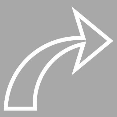 İnce çizgi vektör simge Yinele