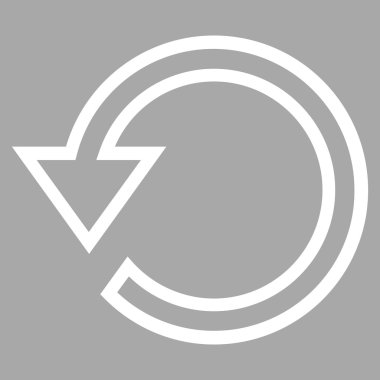 Kontur vektör simgesini Döndür