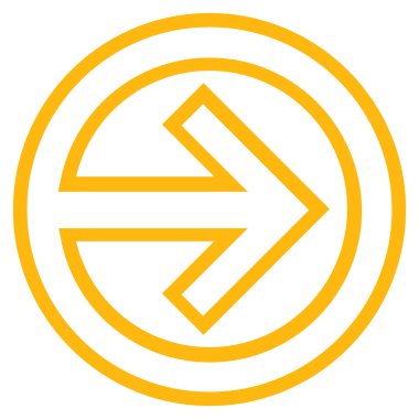 Alma ince çizgi vektör simgesi