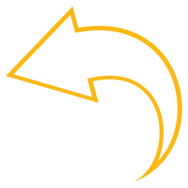 Kontur vektör simgesini geri almak