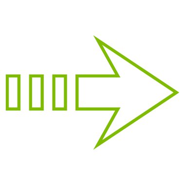 Şu ince çizgi vektör simge göndermek