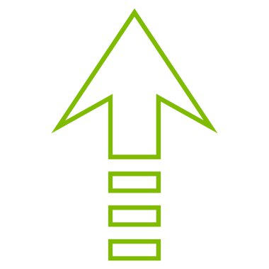 İnce çizgi vektör simge gönder