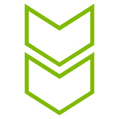 Kontur vektör simgesi kaydır