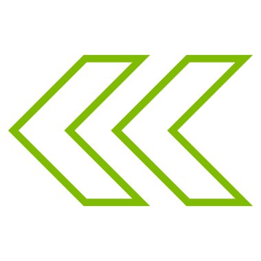 Shift Sol ince çizgi vektör simgesi