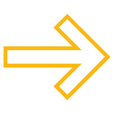 Kontur vektör simgesi sağ ok