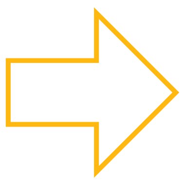 Kontur vektör simgesi sağ ok