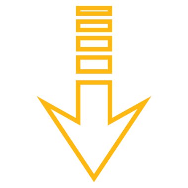 Kontur vektör simgesi gönder