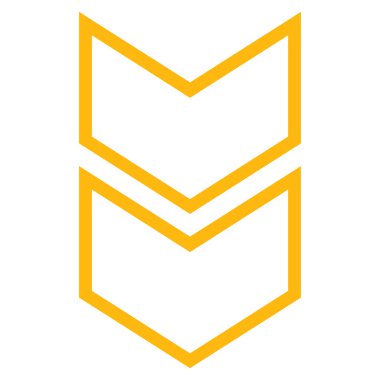 Kontur vektör simgesi kaydır