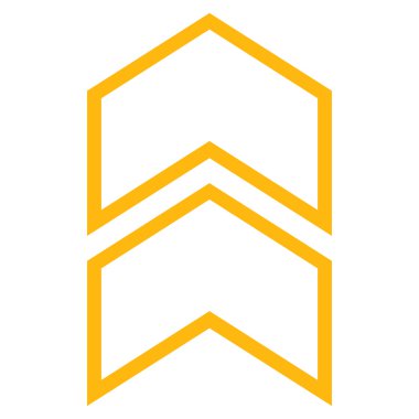 İnce çizgi vektör simge kayması