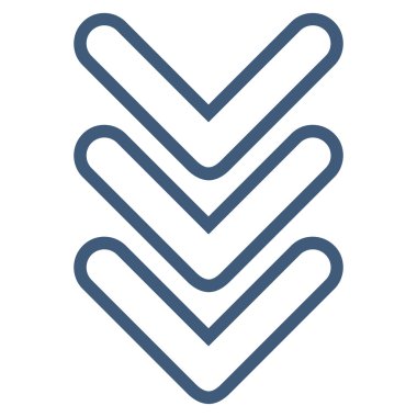 İnce çizgi vektör simgesi aşağı Çift Kişilik işaretçi