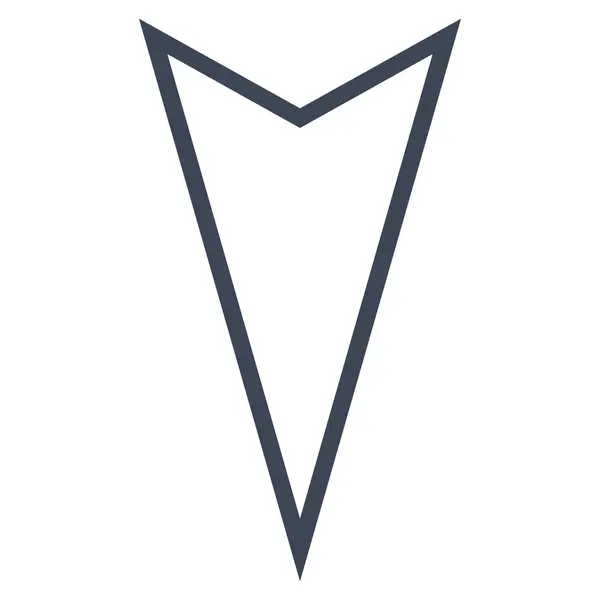 Ukazatel se osnovy vektorové ikony — Stockový vektor