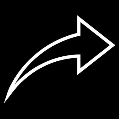 Kontur vektör simge Yinele